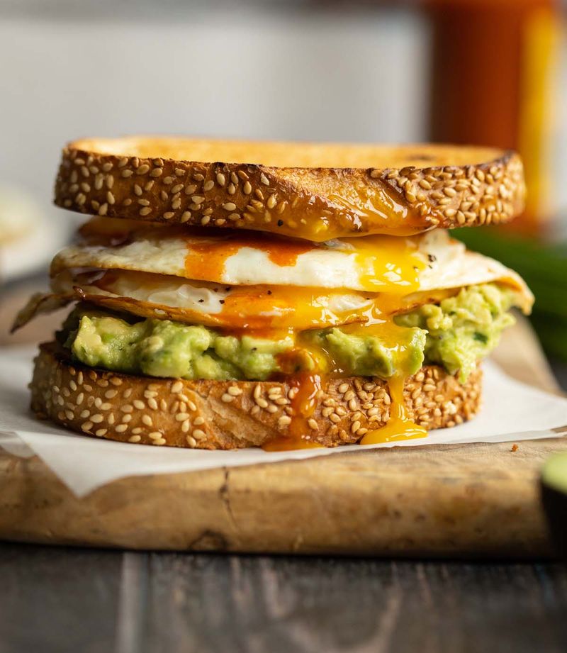 Add a creamy avocado layer