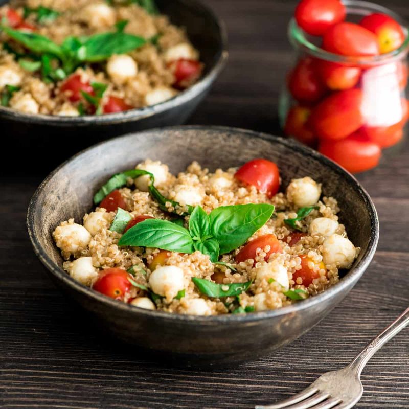 Quinoa Caprese Salad