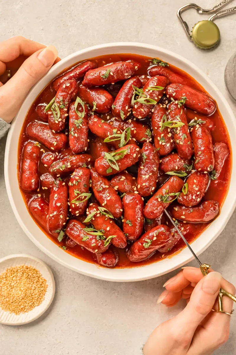 Sweet-And-Spicy Cocktail Smokies