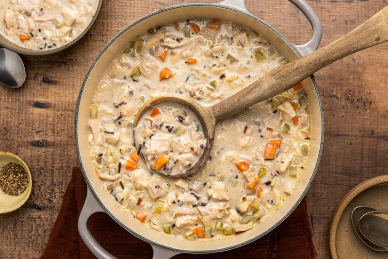 Creamy Chicken and Wild Rice Soup