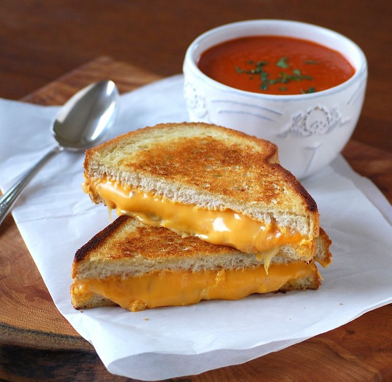 Tomato Soup + Grilled Cheese