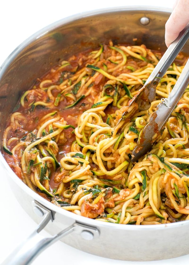 Zucchini In Pasta Sauce
