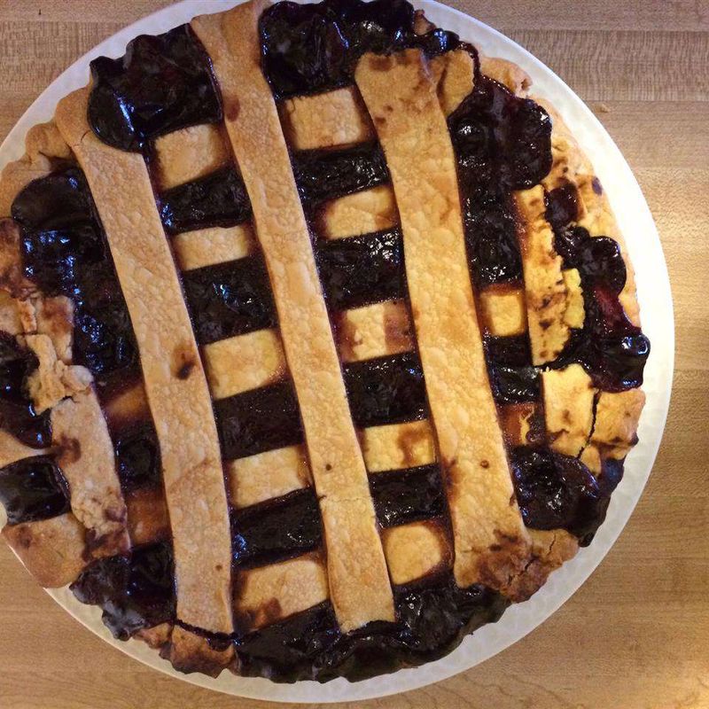Grape Hull Pie