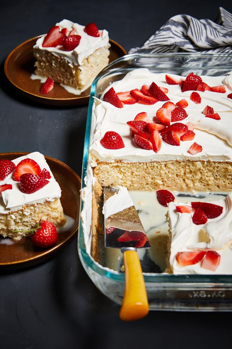 Tres Leches Sheet Cake