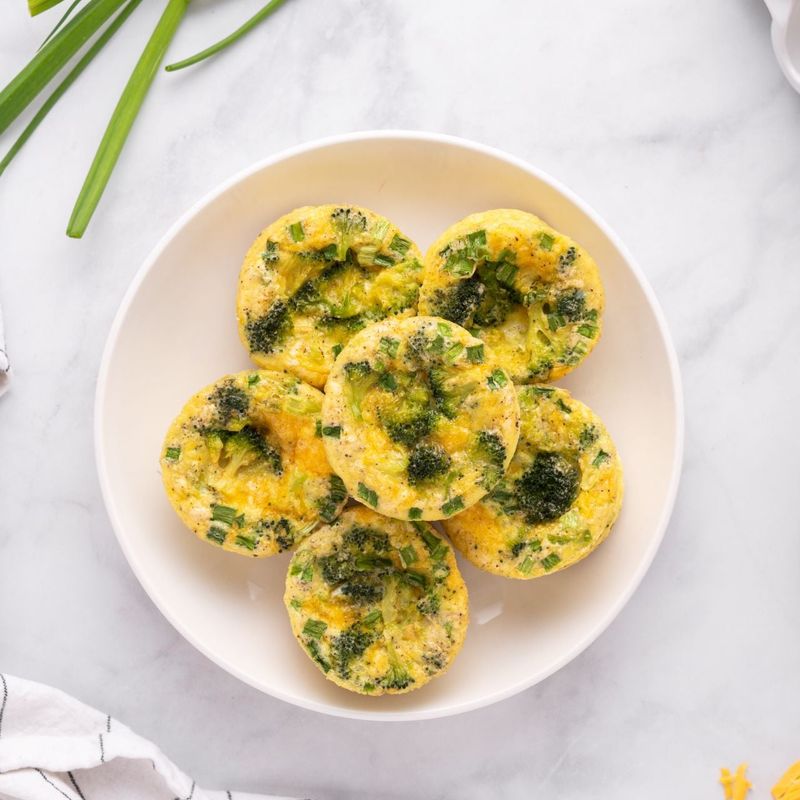Broccoli Cheddar Muffins