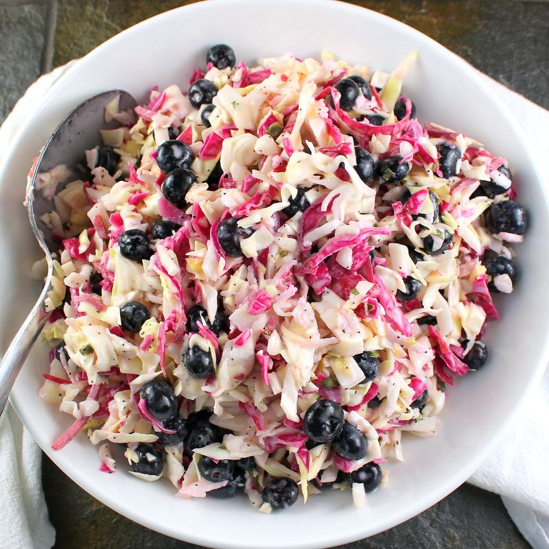 Blueberry Coleslaw (Maine)