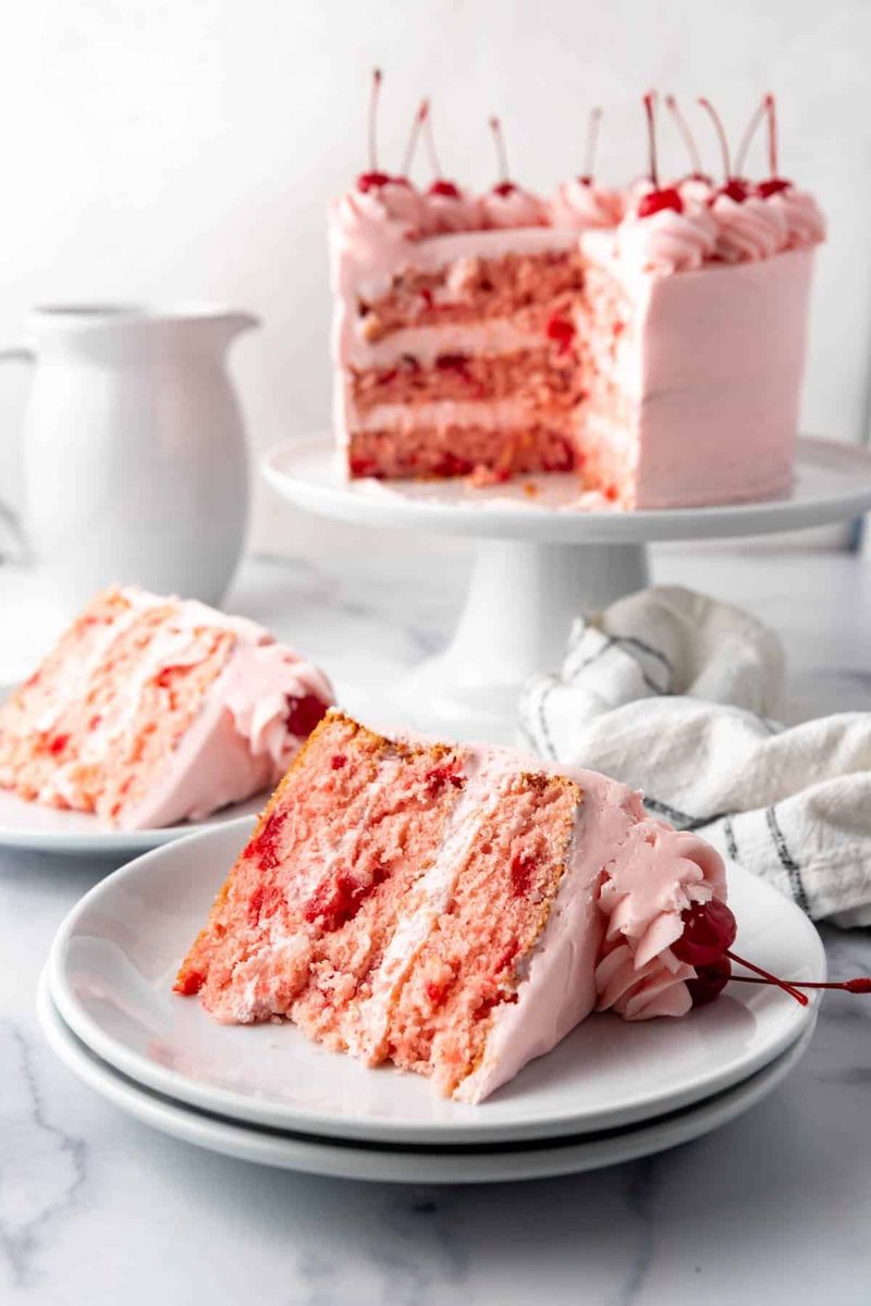 Cherry Chip Party Cake