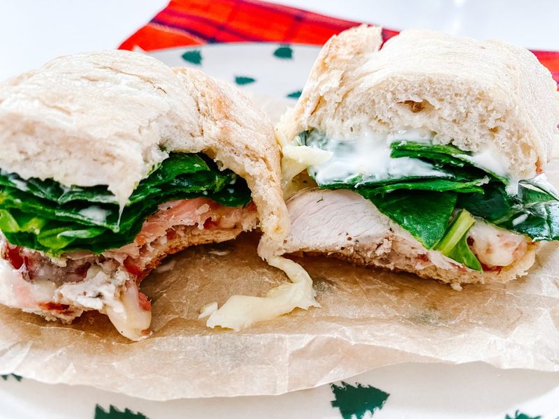 Herbed Roast Chicken Sandwiches