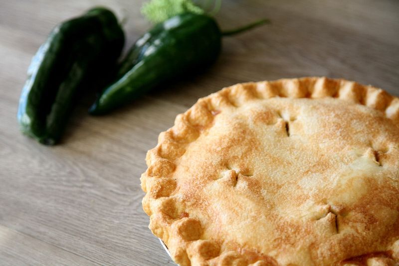 Green Chile Apple Pie in Santa Fe (New Mexico)