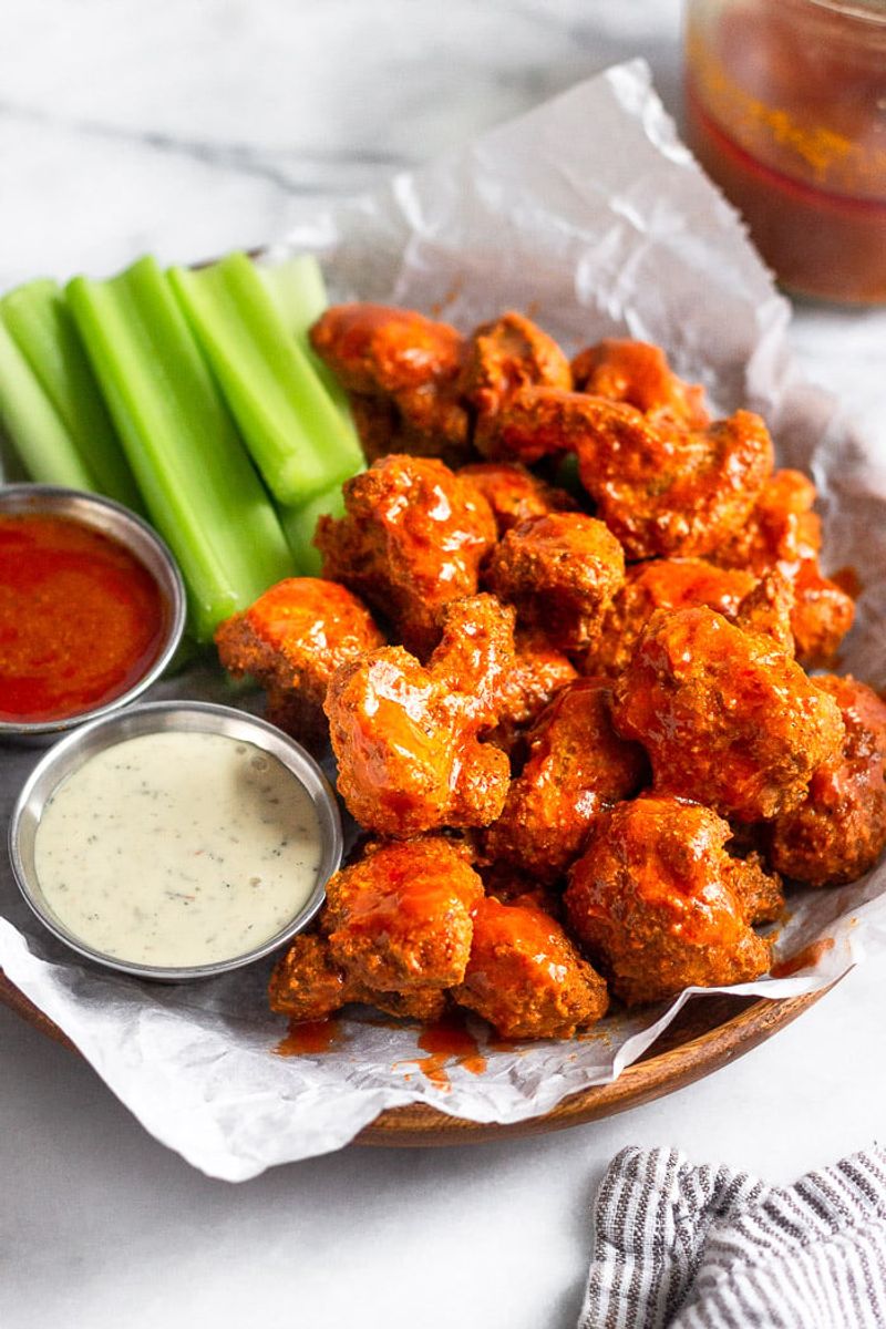 Tangy Buffalo Cauliflower