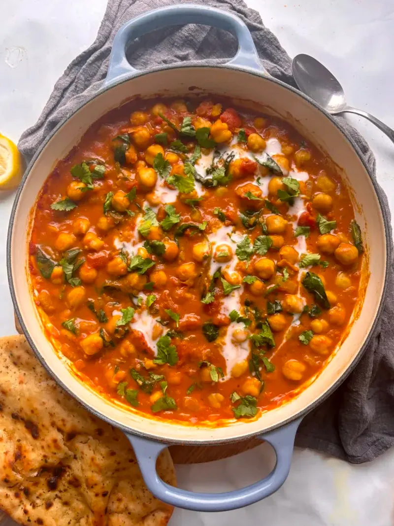 Chickpea Curry Skillet
