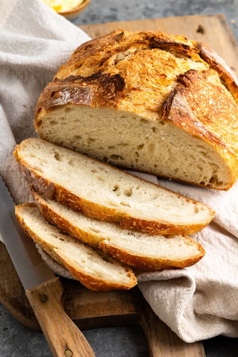 Sturdy but not dry bread