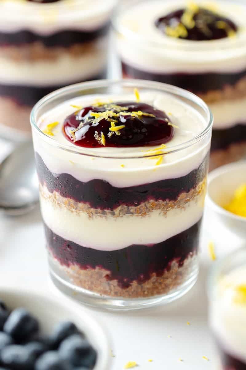 Lemon Cheesecake Parfaits