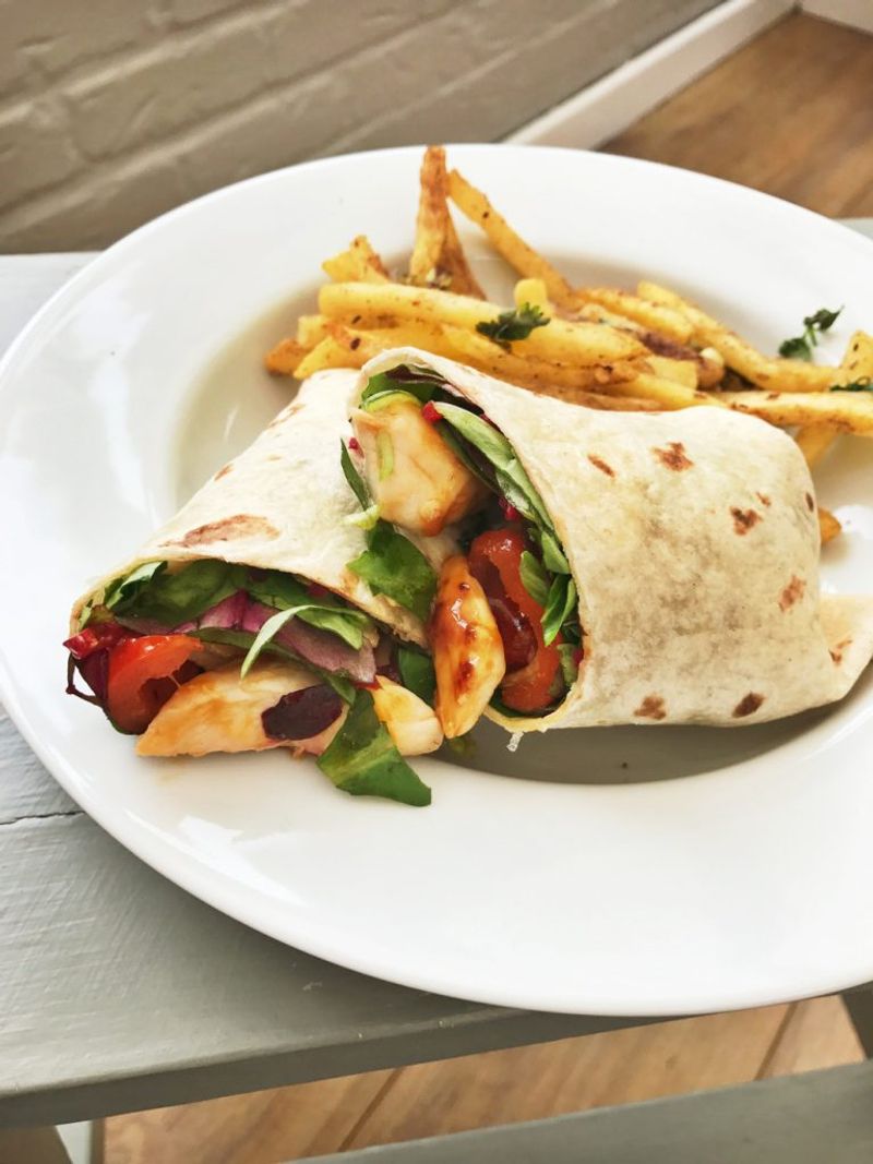 Sweet Chili Crunch Chicken Wrap