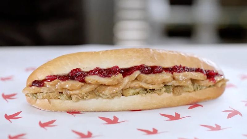 Turkey Cranberry Sandwich