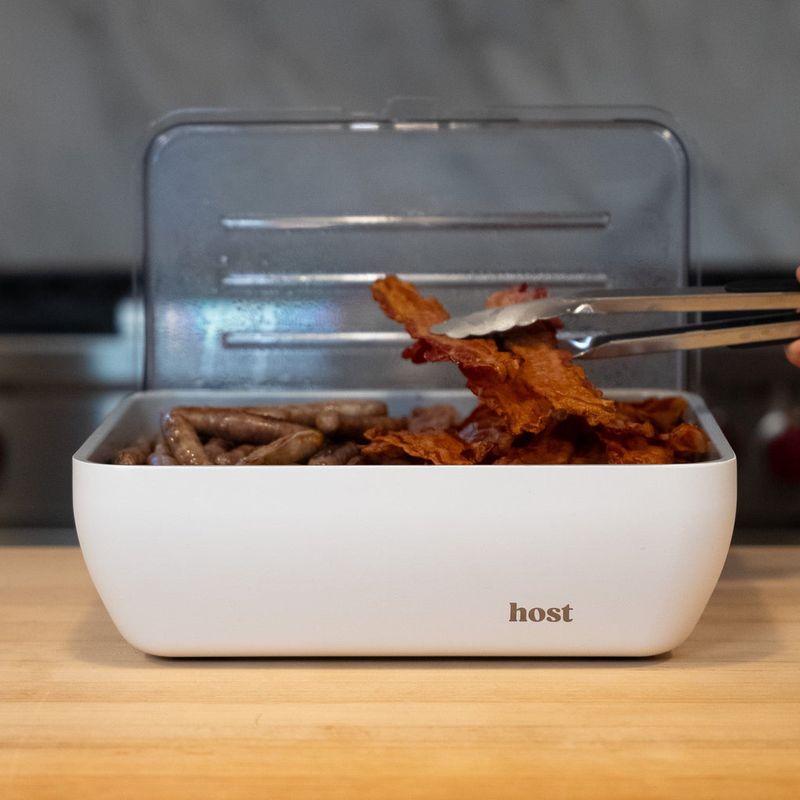 The meat is lukewarm