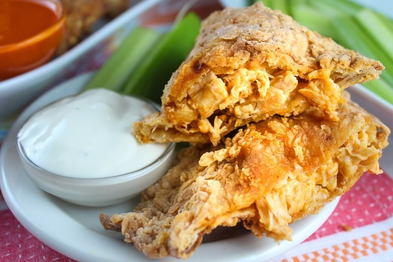 Buffalo Blasts-Inspired Wrap Bites