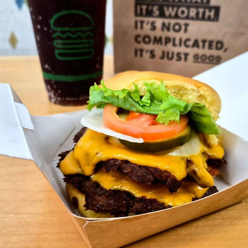 6) Shake Shack — Double ShackBurger