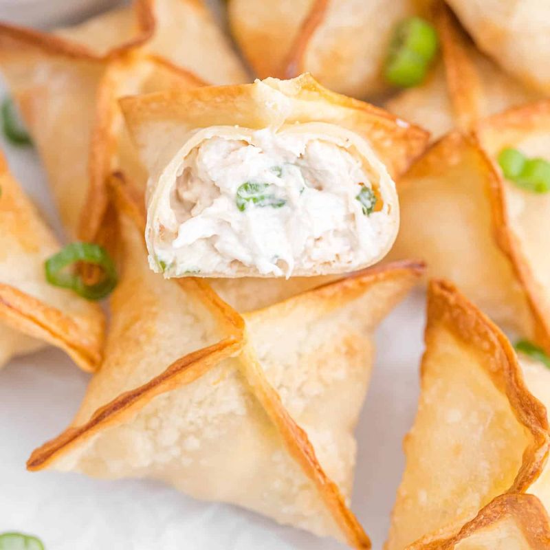Crab Rangoon Wontons