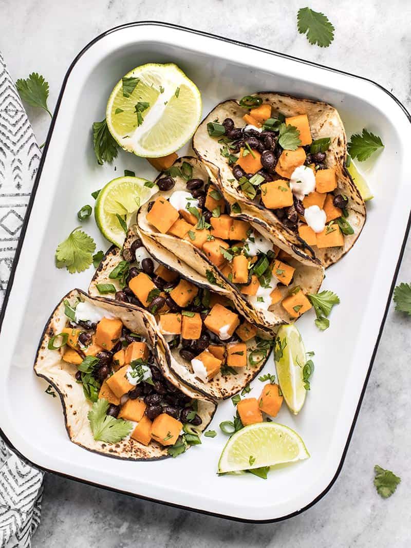 Black Bean & Sweet Potato Tacos