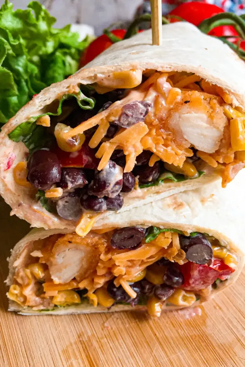 Southwest Chicken Wraps