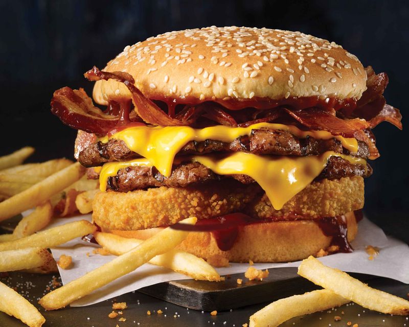 Carl’s Jr. Double Western Bacon Cheeseburger