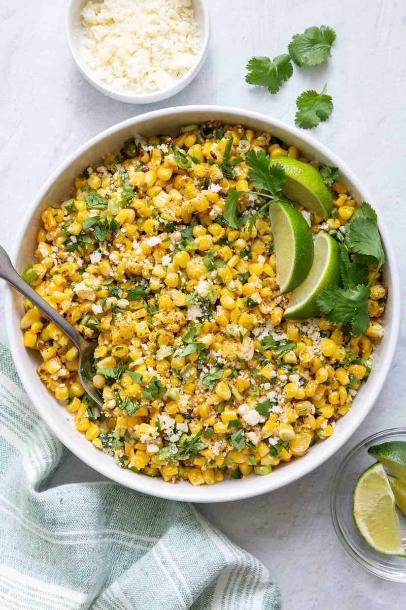Southwest Street Corn Pasta Salad