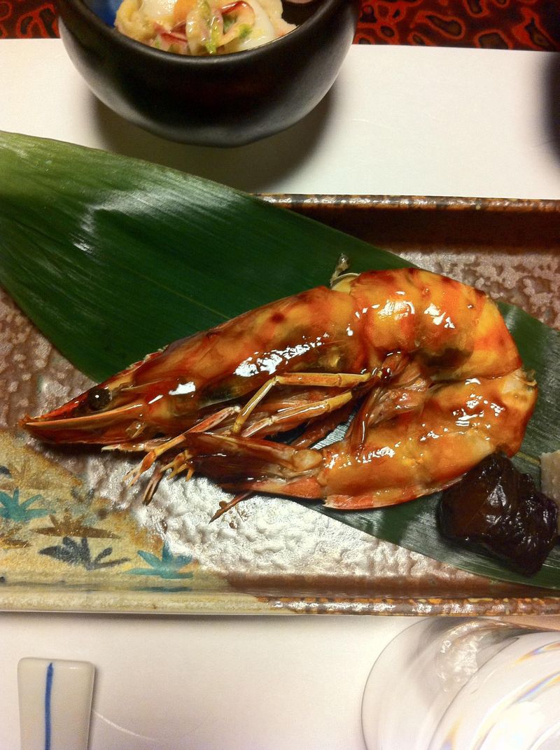 Complicated Shell-On Shrimp