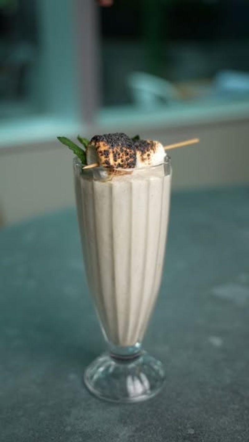 Toasted Marshmallow Milkshake