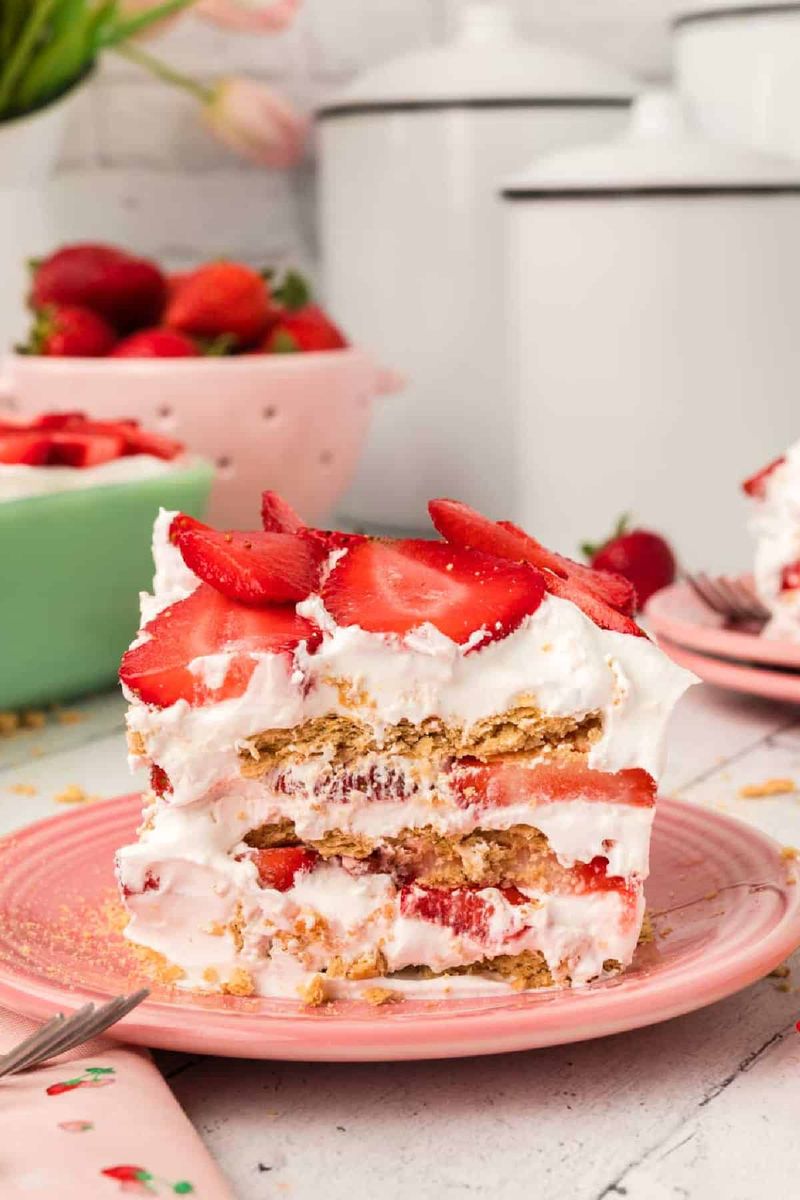 Strawberry Icebox Cake