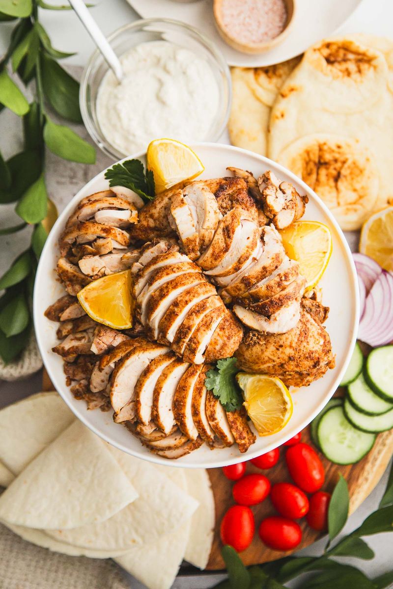 Air Fryer Chicken Shawarma-Style Pieces