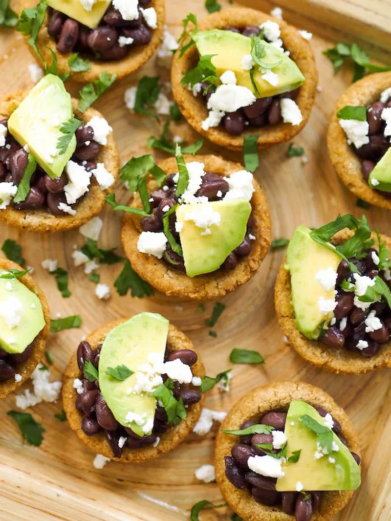 Black Bean Breakfast Sopes with Avocado
