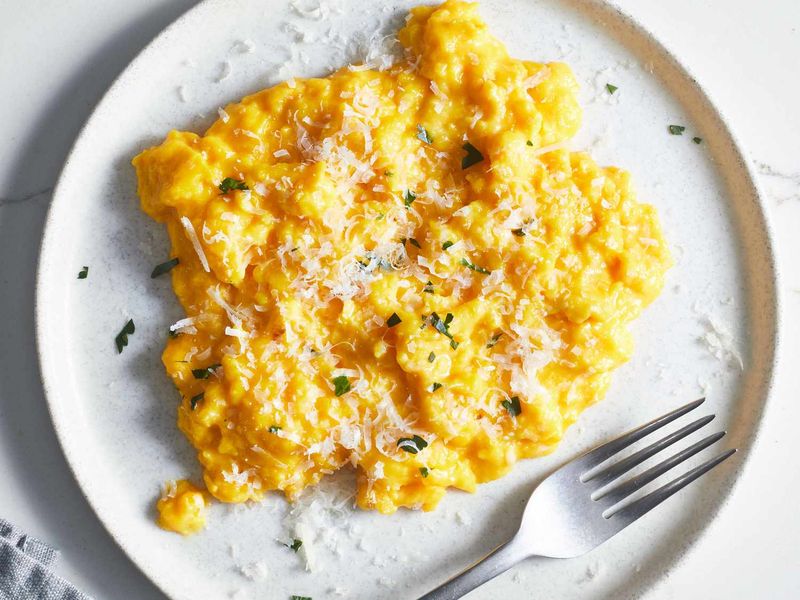 Parmesan Scrambled Eggs