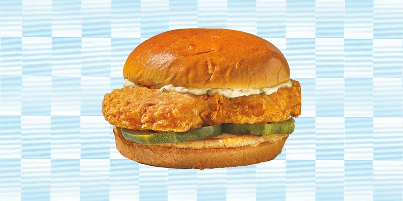 Spicy Flounder Fish Sandwich