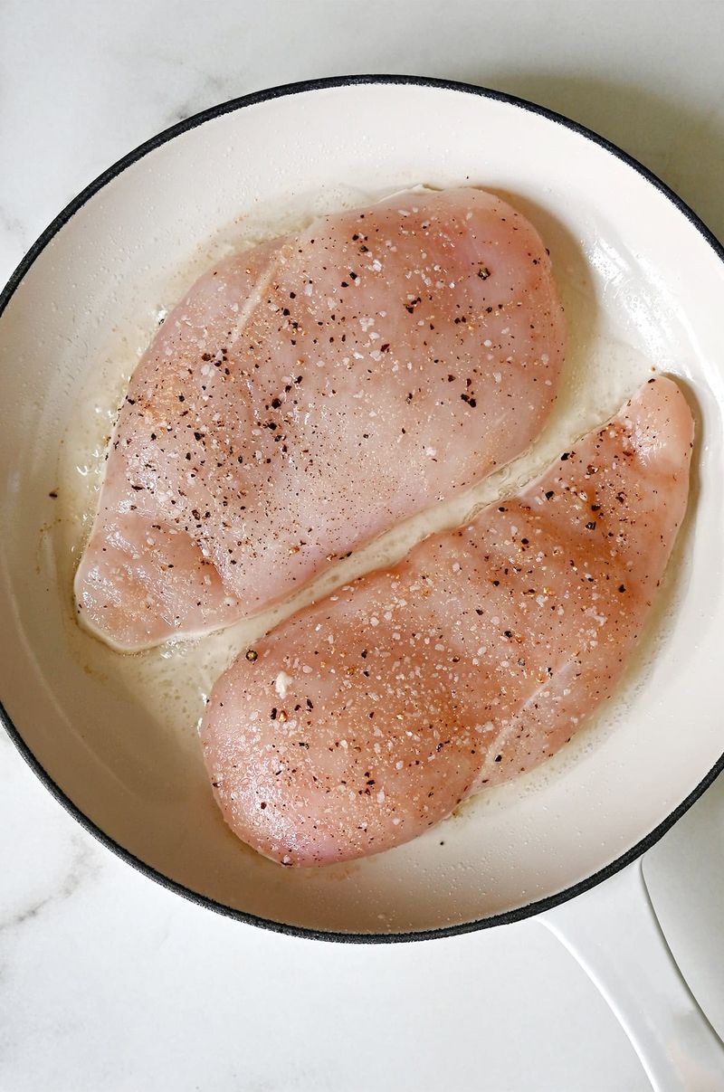 Not Drying The Chicken First