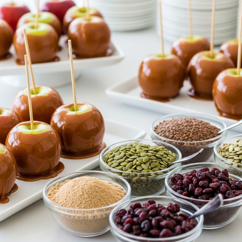 Sticky Caramel Apples