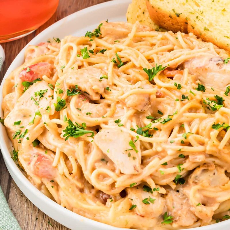 Chicken Spaghetti Casserole (Arkansas)