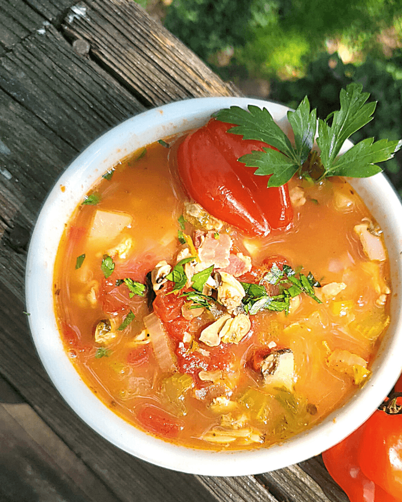 Minorcan Conch Chowder Sensation