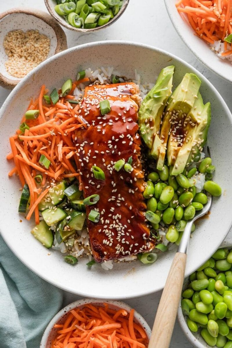 Teriyaki Salmon Boxes