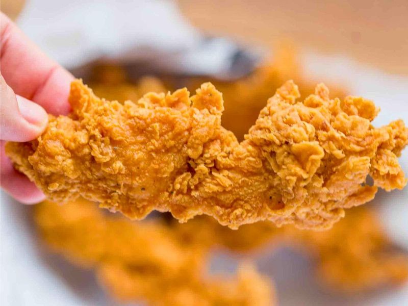 Frozen “extra crunchy” tenders