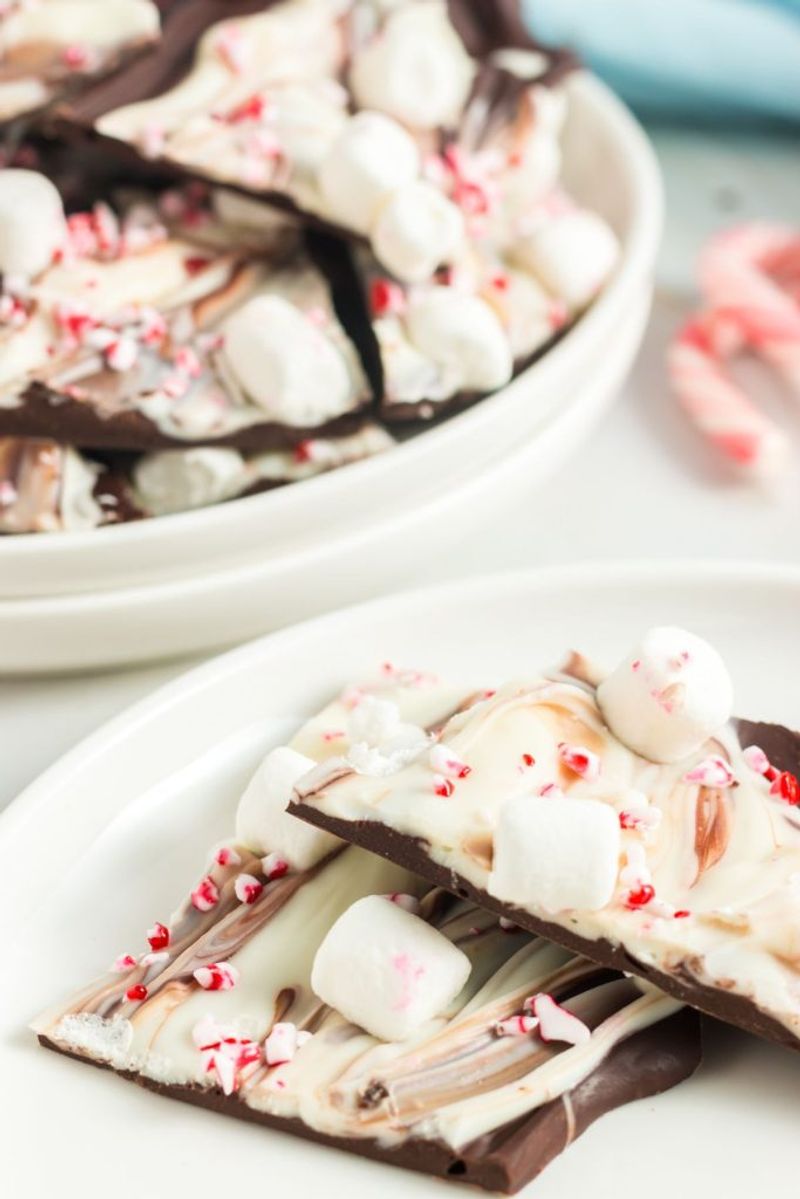 Peppermint Marshmallow Bark