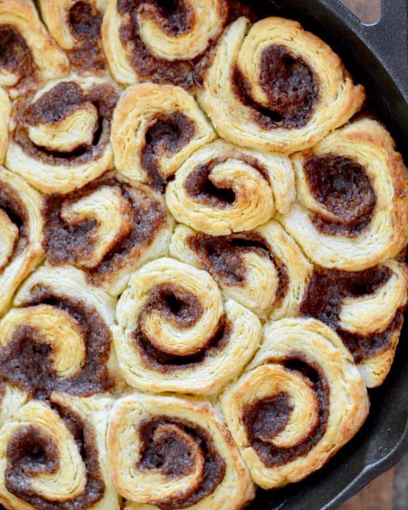 Sheet Pan Mini Cinnamon Rolls