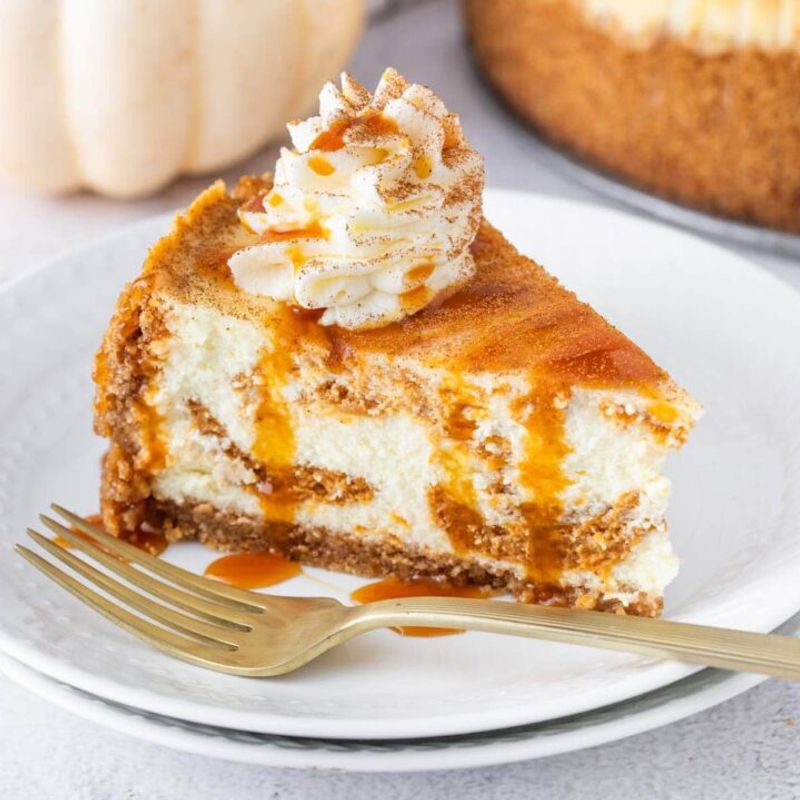 Pumpkin cheesecake