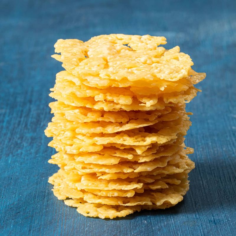 Crispy Parmesan Frico Chips