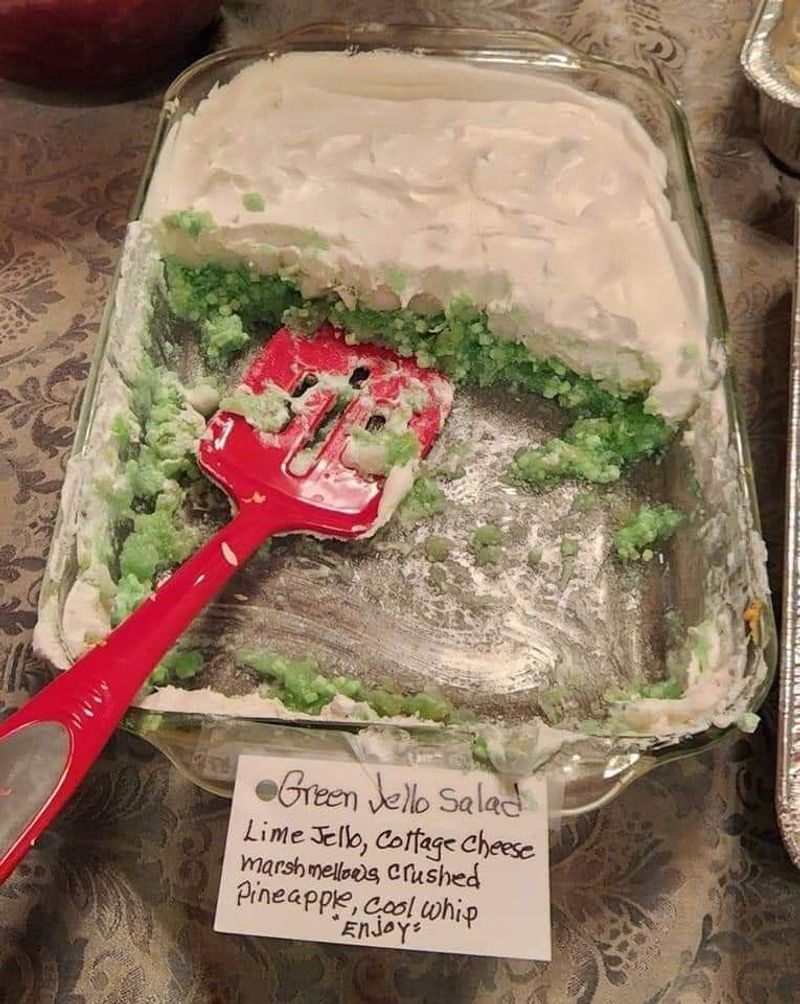 “Green Stuff” Jell-O Salad or Pistachio Fluff