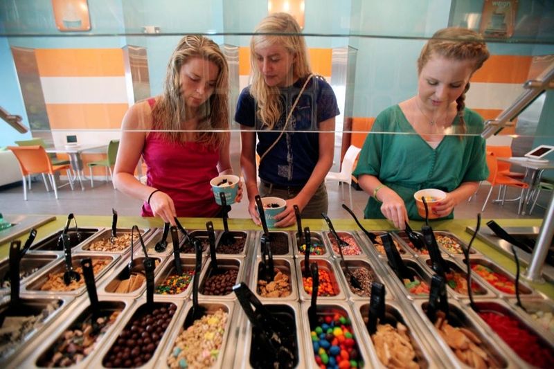 Froyo Topping Bar Extravaganza