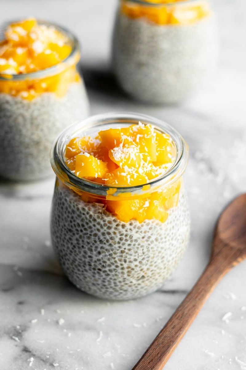 Mango Coconut Chia Pudding