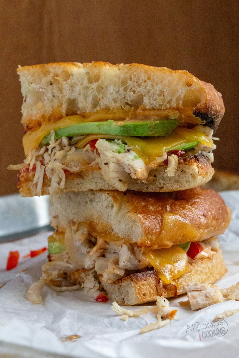 Chipotle Chicken Avocado Melt