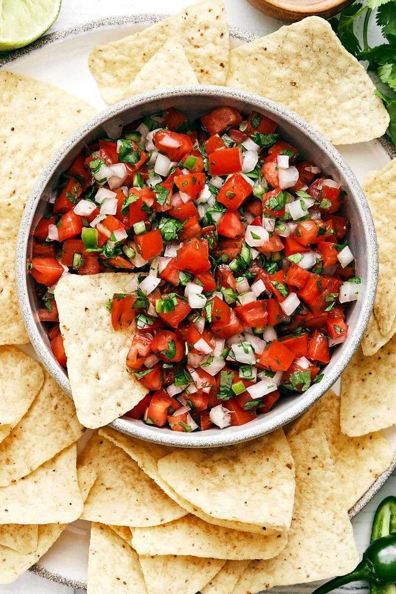 Salsa Or Pico Instead Of Creamy Dips