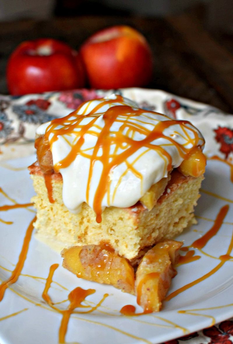Caramel Apple Tres Leches